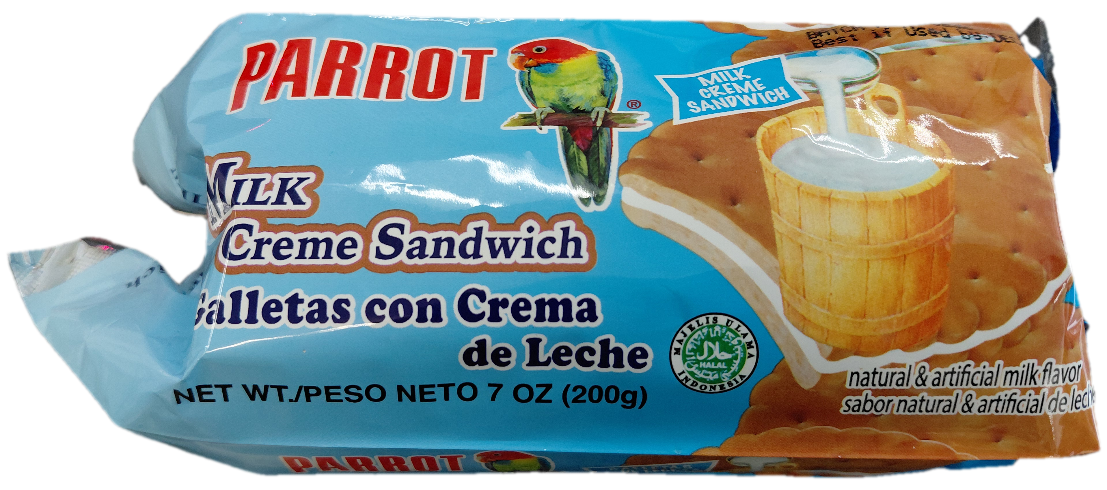Parrot Mile creme sandwich