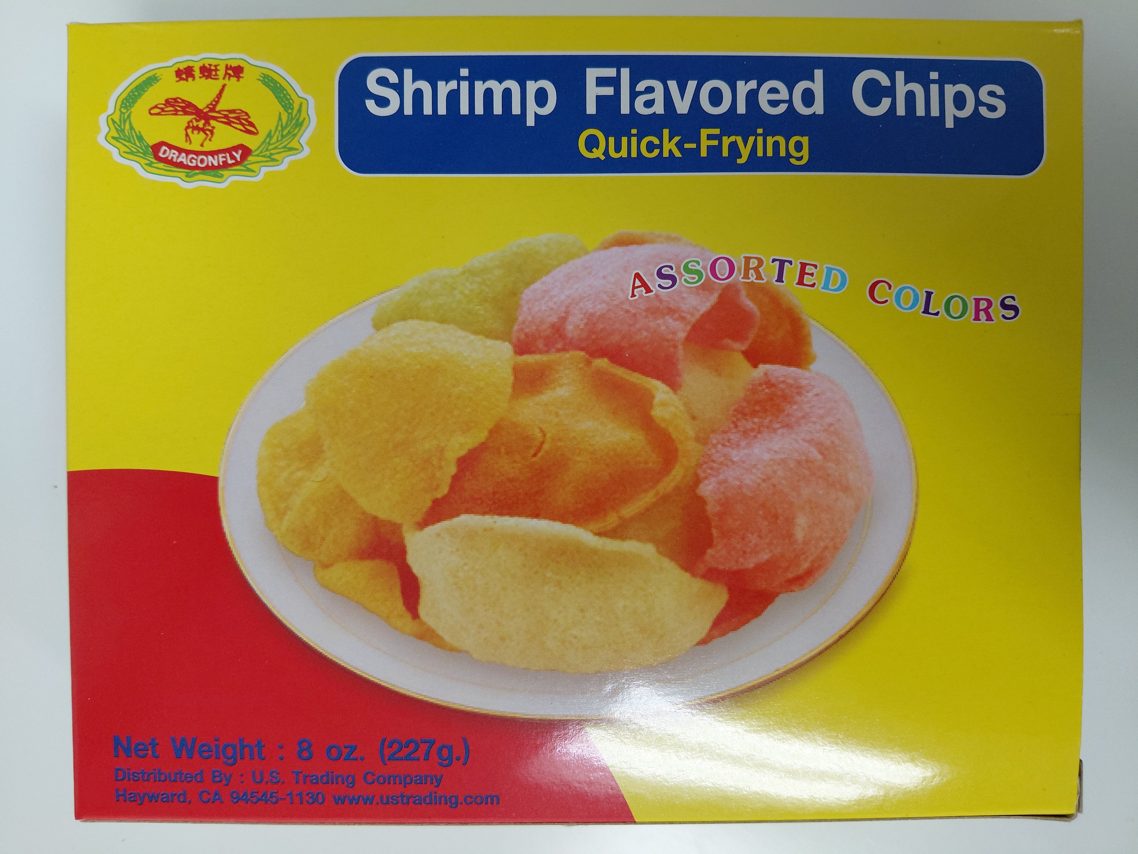 Shrimp Flavored Chips Assorted Colors