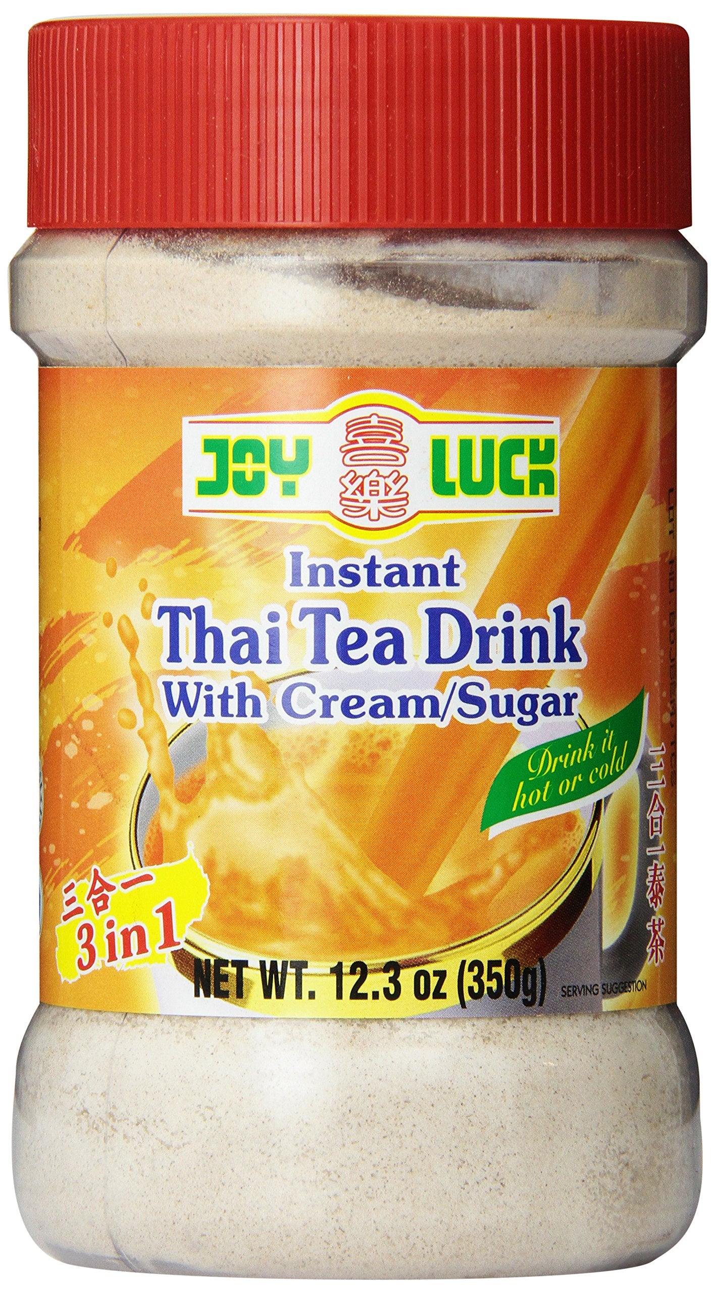 Joy luck Thai tea with cream/ sugar