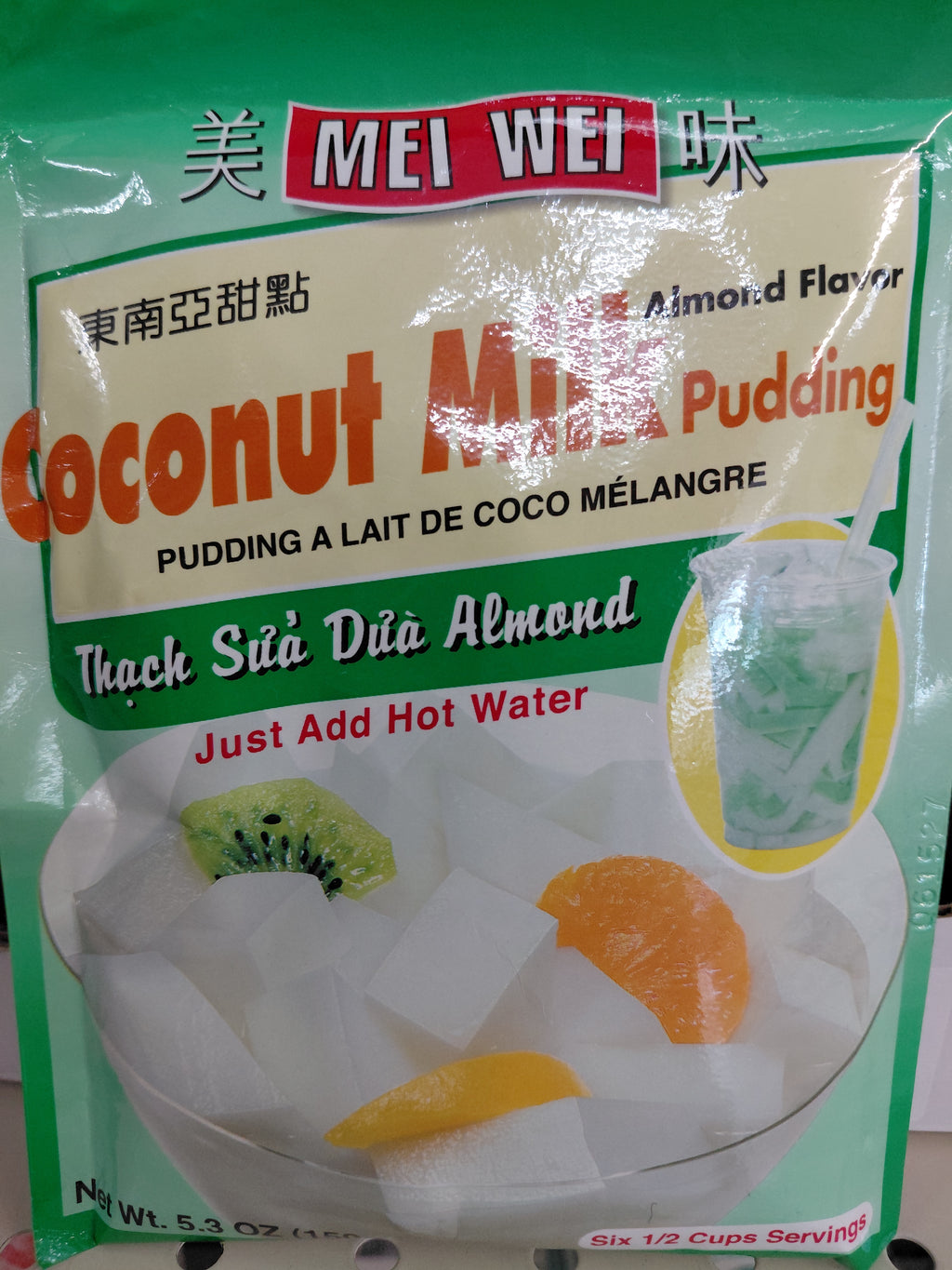 Mei wei Coconut Pudding