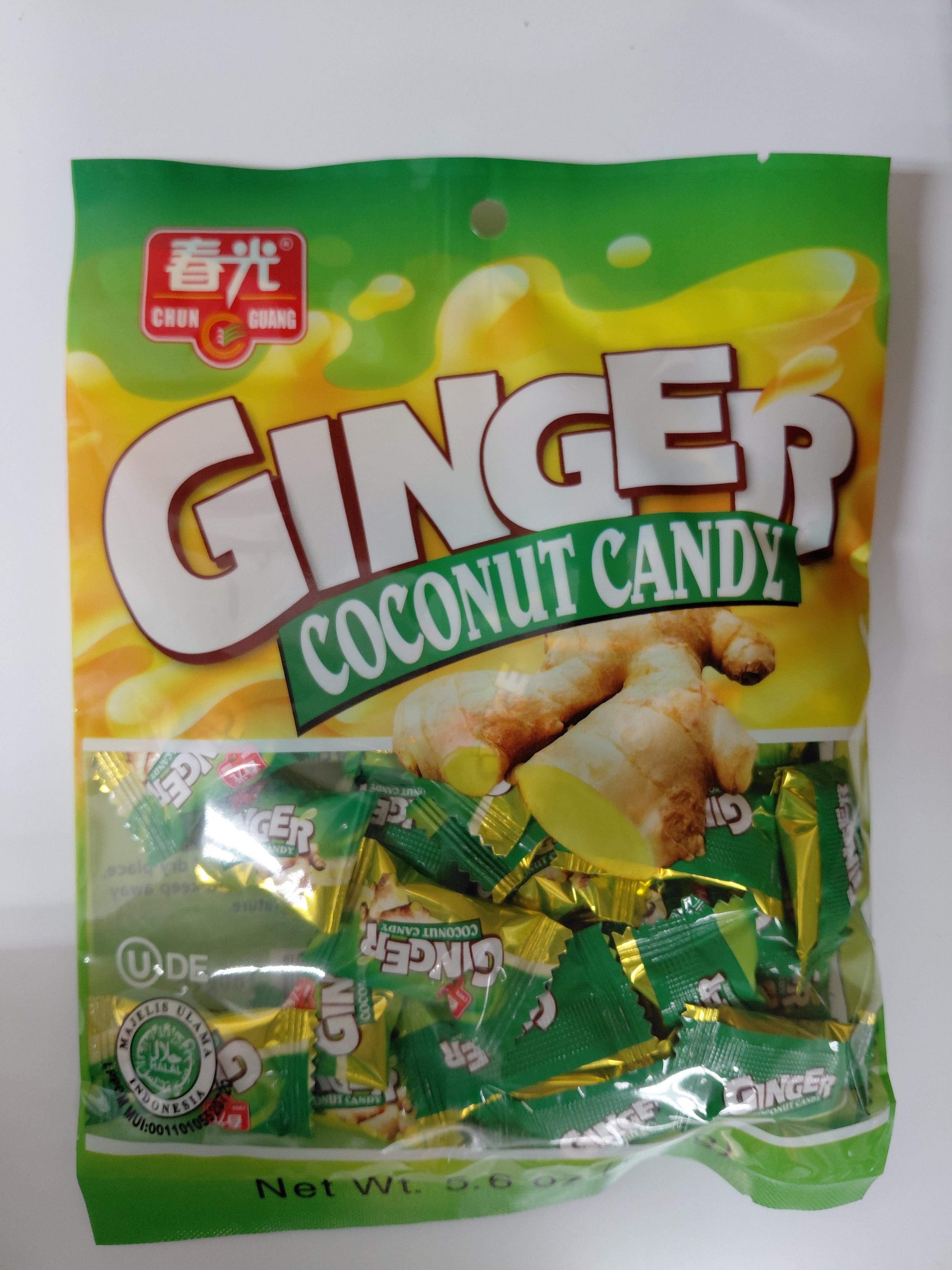 Ginger Coconut Candy