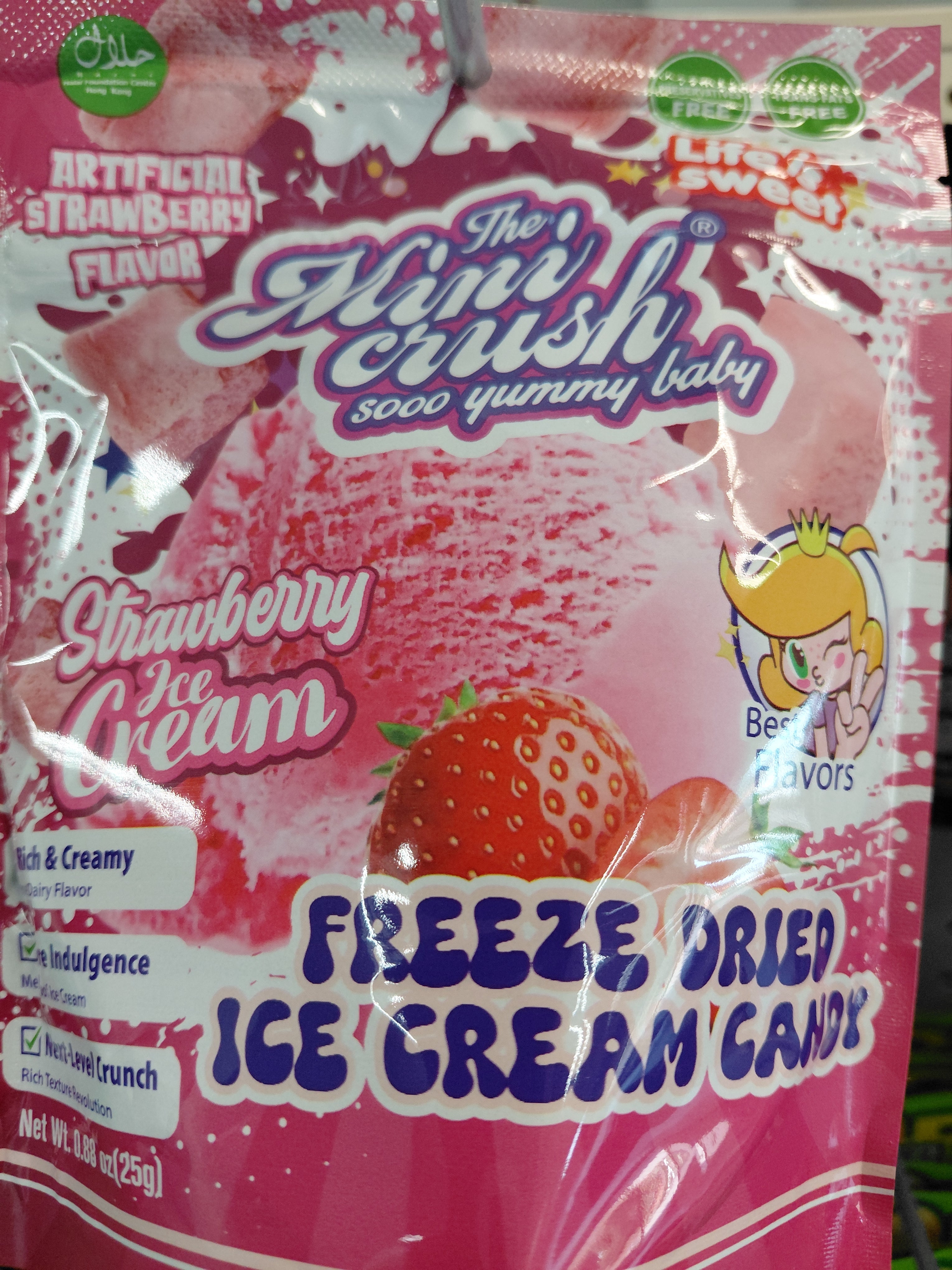 Freeze Dried Strawberry candy